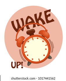 alarm clock vector illustration