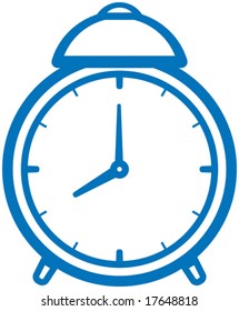 Alarm clock vector illustration