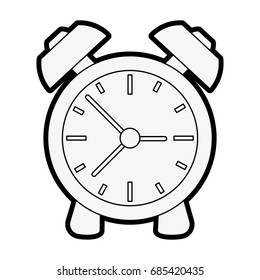alarm clock vector illustration