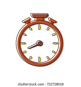 alarm clock  vector illustration