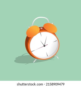 Alarm Clock Vector Illustration eps10.
