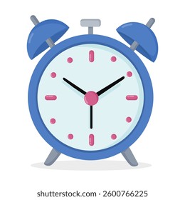 Alarm clock vector illustration isolated on white background