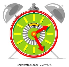 Alarm clock, vector, Illustrations, Clip-Art