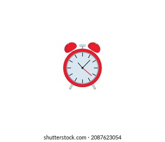 Alarm Clock vector isolated icon. Emoji illustration. Alarm Clock vector emoticon