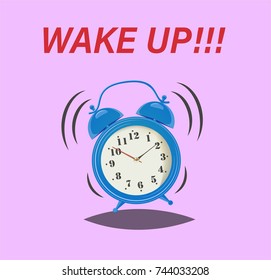 Alarm clock, wake-up time