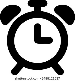 Alarm Clock With White Background