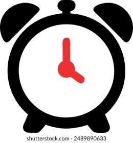 Reloj Despertador Con Fondo Blanco