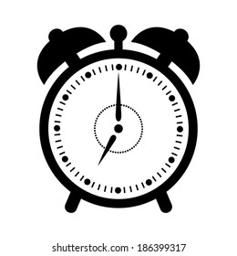 Alarm clock-vector icon