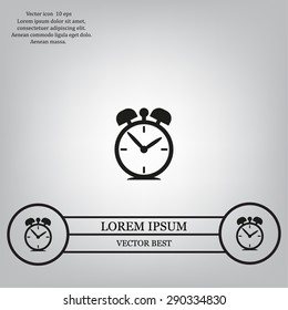 alarm clock-Vector icon