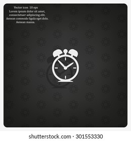 alarm clock-Vector icon