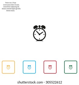 alarm clock-Vector icon