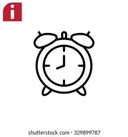 alarm clock-Vector icon
