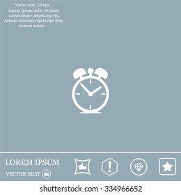 alarm clock-Vector icon