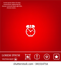 alarm clock-Vector icon