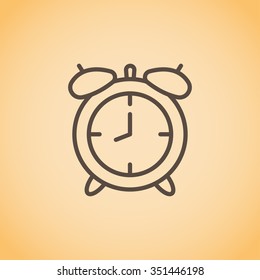 alarm clock-Vector icon