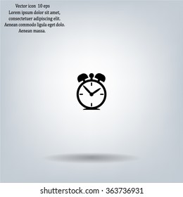 alarm clock-Vector icon