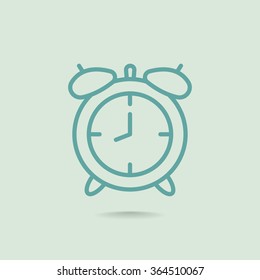 alarm clock-Vector icon