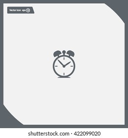 alarm clock-Vector icon