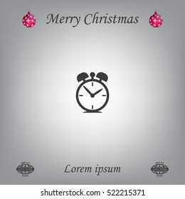 alarm clock-Vector icon