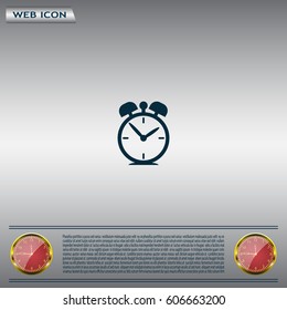 alarm clock-Vector icon