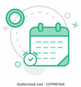 Alarm Date Icon