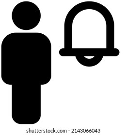 alarm for the employee get alert on online messenger