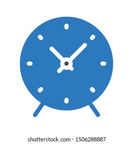 alarm glyph colour vector icon