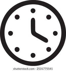 Alarm icon. Clock icon. Time icon with vector.