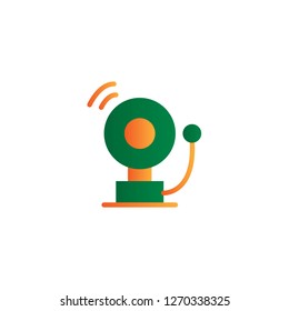 alarm icon design with creative modern concept and simple logo creative shape style design vector eps 10