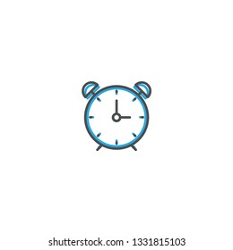 Alarm icon design. Essential icon vector illustration design