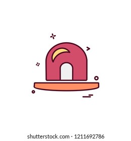 Alarm icon design vector 