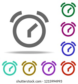 Alarm icon. Elements of web in multi color style icons. Simple icon for websites, web design, mobile app, info graphics