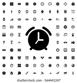 alarm icon illustration isolated vector sign symbol