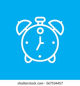 alarm icon illustration isolated vector sign symbol