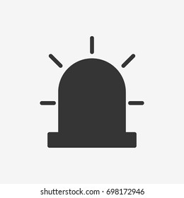 Alarm icon illustration isolated vector sign symbol