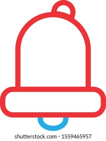 Alarm icon isolated on background
