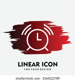 Alarm icon isolated on background
 