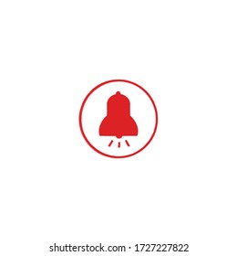 Alarm icon isolated on white background. Vector illustration