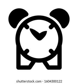 Alarm icon isolated sign symbol vector illustration - high quality black style vector icons

