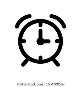 Alarm icon isolated sign symbol vector illustration - high quality black style vector icons
