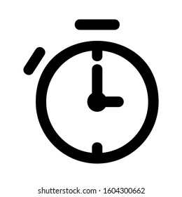 Alarm icon isolated sign symbol vector illustration - high quality black style vector icons
