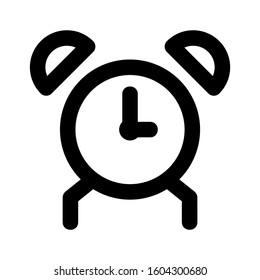 Alarm icon isolated sign symbol vector illustration - high quality black style vector icons
