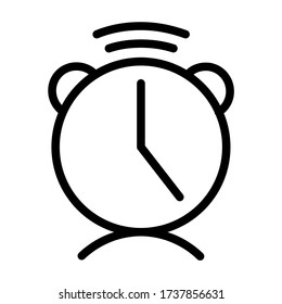 Alarm - Symbol-Zeilenvektor - Benutzeroberflächensymbole