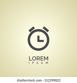 alarm icon. alarm logo
