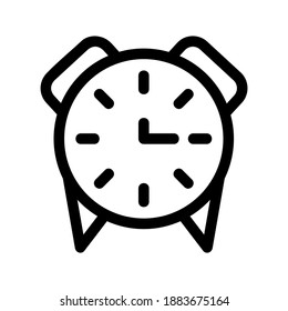 Alarm icon or logo isolated sign symbol vector illustration - high quality black style vector icons
