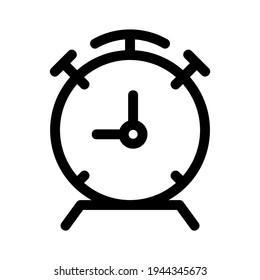 alarm icon or logo isolated sign symbol vector illustration - high quality black style vector icons
