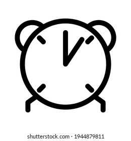 alarm icon or logo isolated sign symbol vector illustration - high quality black style vector icons
