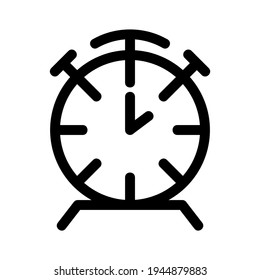 alarm icon or logo isolated sign symbol vector illustration - high quality black style vector icons
