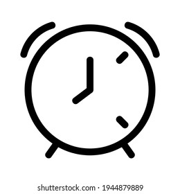 alarm icon or logo isolated sign symbol vector illustration - high quality black style vector icons
