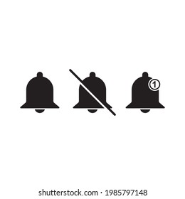 alarm icon , notification icon vector